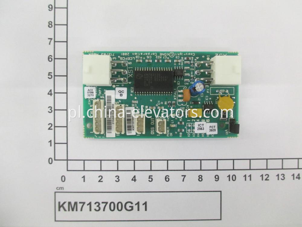 KONE Elevator LCEFCB Board KM713700G11